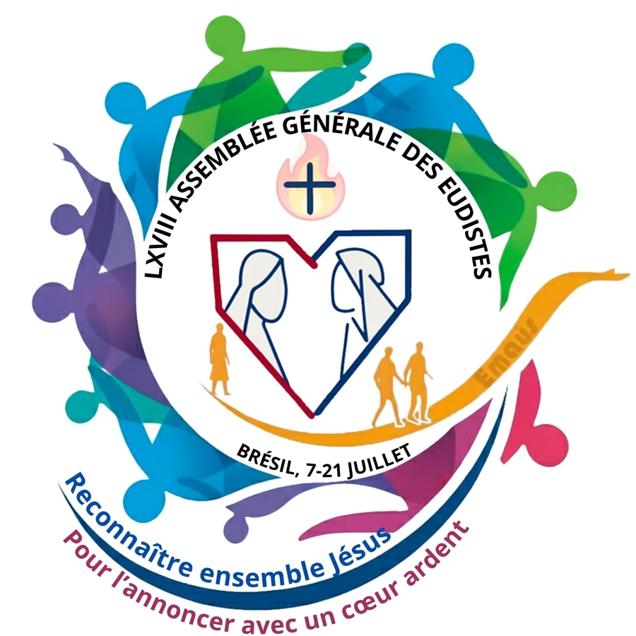 Logo de la 68e Assemblée générale des Eudistes, en français