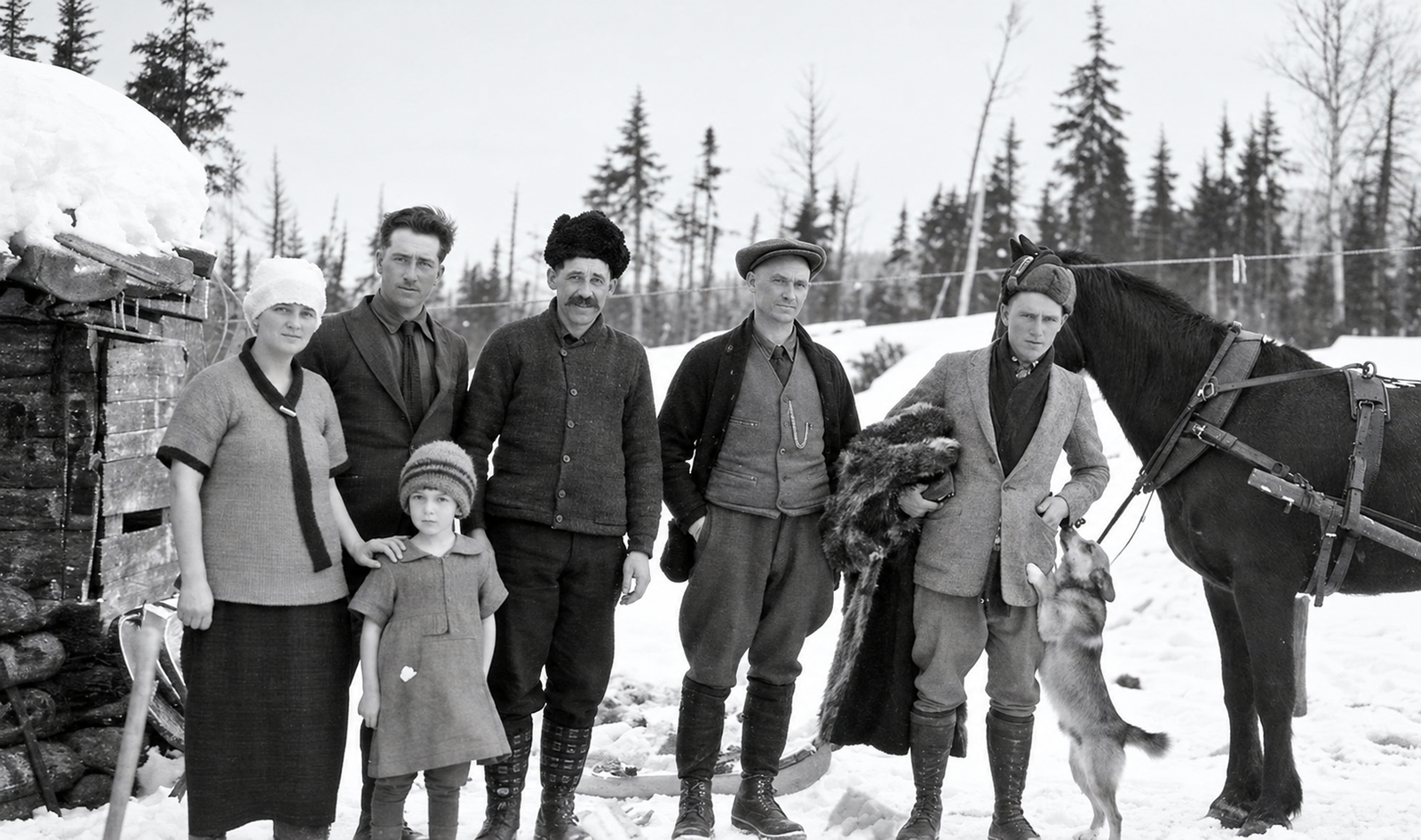 Photographie d’archives des chantiers de la Côte-Nord, image 13